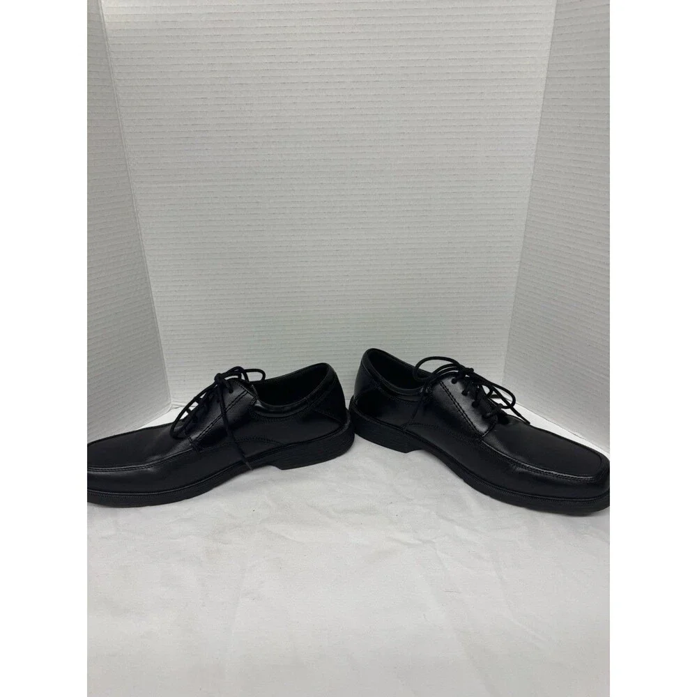 mens nunn bush shoes size 11 Pre-owned Condition Black Tie-up Comfort Gel EUC